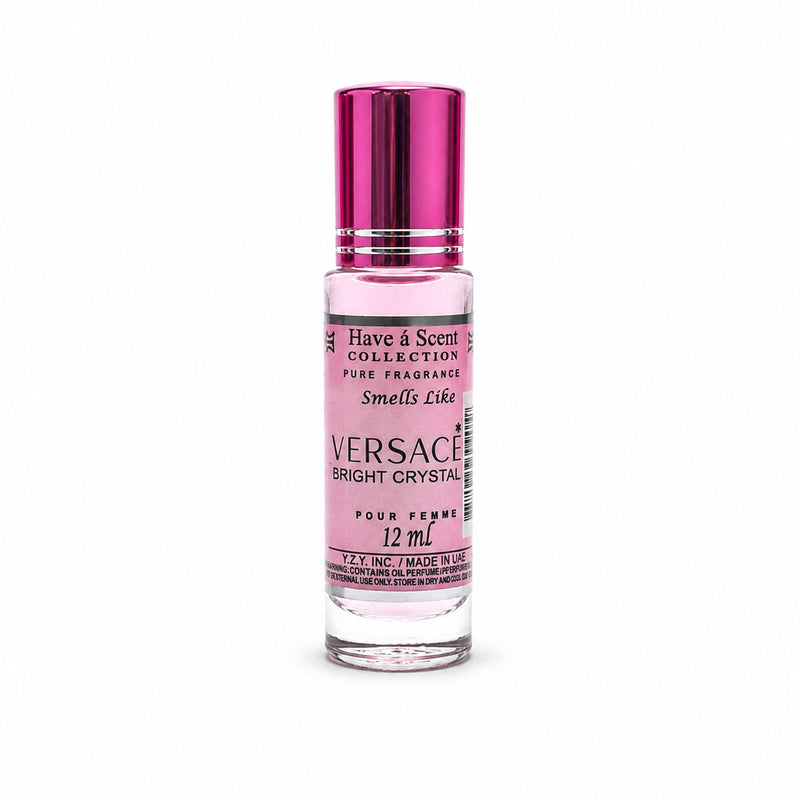 Oil Perfume Versacɛ Bright Crystal Parfum 12ml (Pack of 1)